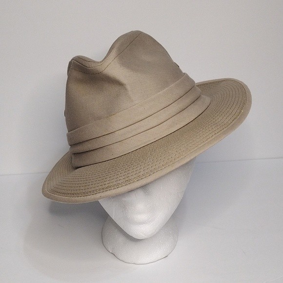 L Brand Structured Fedora Hat Western Style Made in USA Classic Cowboy Look main image 6